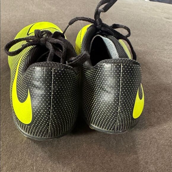 Nike Jr Bravata ll FG Soccer Cleats Kids' Neon Yellow Black Volt Size 3Y - Picture 6 of 10